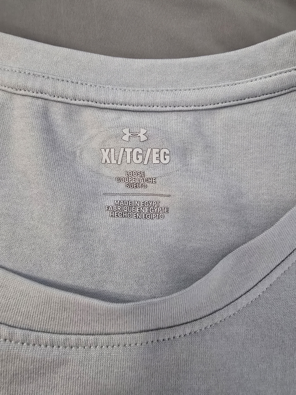 Under Armour Women's Light Gray Loose Performance Shirt